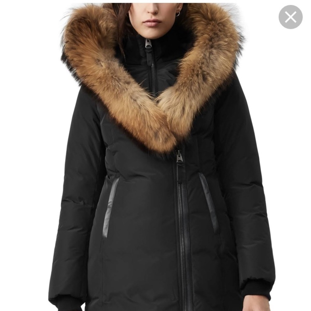 Mackage Kay coyote fur trim coat